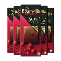 Cadbury Bournville Cranberry 50% Dark Chocolate Bar(5 x 78 g)