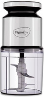 Pigeon by Pigeon Ultra Fast Electric Chopper 19003793 Electric Vegetable Chopper(1 Motor Unit, 1 Processing Bowl (600ml), 1 Lid, 1 Blade Assembly, User Manual)