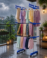 FAVOUR Steel Floor Cloth Dryer Stand 90004(3 Tier)