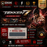 TEKKEN 7 PC Game Key – Tekken 7 Product Key with Game and Expansion Pack(Code in the Box - for PC)