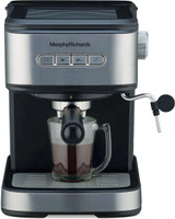 Morphy Richards Impresso Espresso 20 Cups Coffee Maker(Black & Steel)