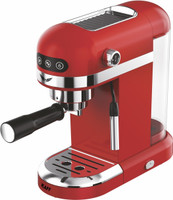 Kaff FONTANA RED Coffee Machine 2 Cups Coffee Maker(Red)