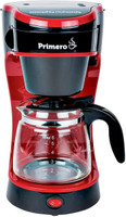 Morphy Richards Primero 6 Cups Coffee Maker(Red, Black)