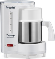 Preethi Drip Café 25 Cups Coffee Maker(White)