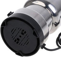 YASTRYM Coffee Grinder AND MultIFunctional Electric Steel Herbs Spices Nuts Grinder 10 Cups Coffee Maker(Steel)