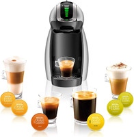Delonghi DolceGusto Coffee MachineGenio2ByDelonghi 8 Cups Coffee Maker(Silver, Black)