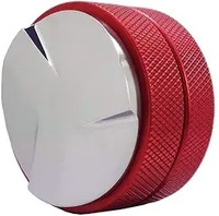 Kaapi Solutions Espresso Coffee Leveller Tool – Red Aluminum | Barista-Grade Distribution Coffee Maker(Red)