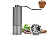 HANNEA Coffee Grinder Machine Full Metal Manual Coffee Bean Grinder 10 Cups Coffee Maker(Multicolor)