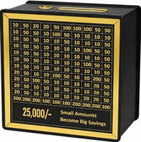 kankot 25k money saving box, small amount become big saving (25000) Coin Bank(Multicolor)