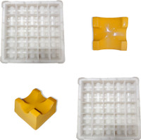 LINUX 20, 25.MM (25 CAVATY) COVER BLOCK MOULD (COMBO) Column Cap & Base (Plastic) Column Cap & Base(Plastic)
