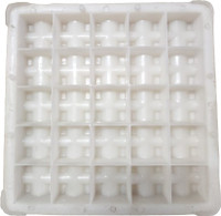 LINUX 20, 25.MM (25 CAVATY) COVER BLOCK MOULD Column Cap & Base(Plastic)