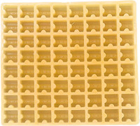 RKTILEMOULD Rubber Cover Block Mould 20 25 30 MM 64 Cavity Column Cap & Base(Rubber)