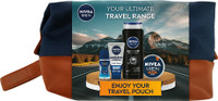 Nivea Men Grooming Gift Set for Men, with Roll On, Face Wash, Body Wash & Face Cream(4 Items in the set)