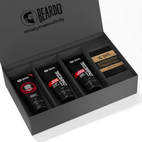 BEARDO Charcoal 4 in 1 Complete Face & Body Detox Kit(4 Items in the set)