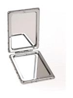 feelhigh 1pc Square Compact Mirror, Pocket Mirror, Small Mirror for Purse,