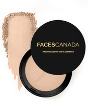 FACES CANADA Weightless Stay Matte Powder | Oil Control Compact(Ivory, 9 g)
