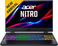 Acer Nitro 5 Intel Core i7 12th Gen 12650H - (16 GB/512 GB SSD/Windows 11 Home/6 GB Graphics/NVIDIA GeForce RTX 4050/144 Hz) AN515-58-74GG Gaming Laptop(15.6 Inch, Obsidian Black, 2.6 Kg)