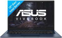 ASUS Vivobook 14 (2026) Intel Core i3 13th Gen 1315U - (8 GB/512 GB SSD/Windows 11 Home) X1404VA-EB1923WS Thin and Light Laptop(14 inch, Quiet Blue, 1.4 kg, With MS Office)