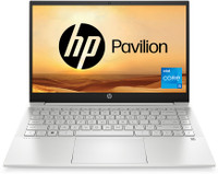 HP Pavilion Intel Core i5 12th Gen - (16 GB/512 GB SSD/Windows 11 Home) 14-dv2014TU Thin and Light Laptop(14 inch, Natural Silver, 1.41 Kg, With MS Office)