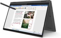 Lenovo IdeaPad Flex 5 AMD Ryzen 5 Hexa Core 5500U - (8 GB/512 GB SSD/Windows 11 Home) 14ALC05 2 in 1 Laptop(14 Inch, Graphite Grey, With MS Office)