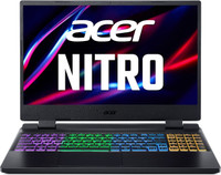 Acer Nitro 5 Intel Core i5 12th Gen 12450H - (16 GB/512 GB SSD/Windows 11 Home/4 GB Graphics/NVIDIA GeForce RTX 3050) AN515-58 Gaming Laptop(15.6 inch, Obsidian Black, 2.5 kg)