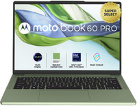 MOTOROLA Motobook 60 Pro Full Metal AI PC 2.8K OLED Intel Core Ultra 7 255 H - (32 GB/1 TB SSD/Windows 11 Home) Motobook 60 14IAH10 Thin and Light Laptop(14 Inch, PANTONE Bronze Green, 1.39 Kg, With MS Office)
