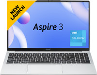 Acer Aspire 3 Intel Celeron Dual Core N4500 - (8 GB/256 GB SSD/Windows 11 Home) A325-45 Thin and Light Laptop(15.6 Inch, Steel Grey, 1.50 Kg)