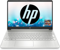 HP Laptop Ryzen 3 Quad Core 5300U - (8 GB/512 GB SSD/Windows 11 Home) 15s- eq2212AU Thin and Light Laptop(15.6 Inch, Natural Silver, 1.69 Kg, With MS Office)