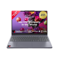 Lenovo IdeaPad Slim 3 Next Gen AI PC WUXGA IPS Copilot + PC with 1Yr ADP Snapdragon X - (16 GB/512 GB SSD/Windows 11 Home) 15Q8X10 Thin and Light Laptop(15.3 Inch, Luna Grey, 1.55 Kg, With MS Office)