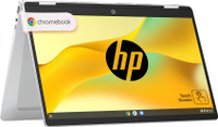 HP Intel Core N N100 - (4 GB/128 GB/Chrome OS) 14b-cd0011TU Chromebook(14 Inch, Glacier Silver, 1.37 Kg)