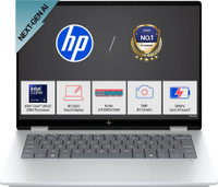 HP OmniBook X Flip (Previously Envy) Intel Core Ultra 5 226V - (16 GB/512 GB SSD/Windows 11 Home/8 GB Graphics) 14-fm0058TU 2 in 1 Laptop(14 Inch, Meteor Silver, 1.38 Kg, With MS Office)