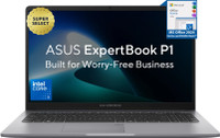ASUS ExpertBook P1 with 1 Yr ADP (i5 14th Gen) Intel Core 5 210H - (16 GB/512 GB SSD/Windows 11 Home) P1503CVA-S72222WS / P1503CVAYB-S73386WS Laptop(15.6 Inch, Misty Grey, 1.65 kg, With MS Office)