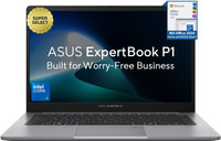 ASUS ExpertBook P1 (i3 14th Gen) with 1 Yr ADP Intel Core 3 14th Gen 100U - (8 GB/512 GB SSD/Windows 11 Home) P1503CVA-S72562WS Thin and Light Laptop(15.6 Inch, Misty Grey, 1.62 kg, With MS Office)