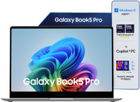 Samsung Galaxy Book5 Pro Next Gen AI PC Full Metal Chasis Intel Core Ultra 7 256V - (16 GB/512 GB SSD/Windows 11 Home) NP940XHA Thin and Light Laptop(14 Inch, Gray, 1.23 Kg, With MS Office)