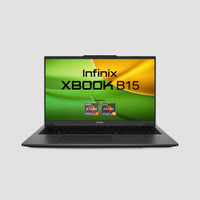 Infinix B15 Series AMD Ryzen 5 Hexa Core 5500U - (16 GB/512 GB SSD/Windows 11 Home) BL51A5 Thin and Light Laptop(15.6 inch, Gray, 1.59 Kg)