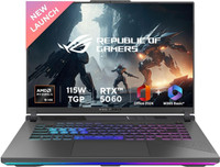 ASUS ROG Strix G16 (2025) with Office 2024 + M365 Basic* AMD Ryzen 9 16 Core 8940HX - (16 GB/1 TB SSD/Windows 11 Home/8 GB Graphics/NVIDIA GeForce RTX 5060/240 Hz) G614PM-S5046WS Gaming Laptop(16 Inch, Eclipse Gray, 2.5 Kg, With MS Office)