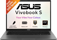 ASUS Vivobook S14 (2026) with Metallic Design, Gaming Grade CPU AMD Ryzen 5 220 - (16 GB/512 GB SSD/Windows 11 Home) M3407HA-LY135WS Thin and Light Laptop(14 inch, Matte Gray, 1.4 kg, With MS Office)