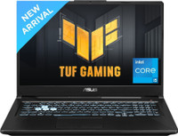 ASUS TUF Gaming F17 - AI Powered Gaming Intel Core i5 11th Gen 11400H - (8 GB/512 GB SSD/Windows 11 Home/4 GB Graphics/NVIDIA GeForce RTX 2050/144 Hz/70 TGP) FX706HF-HX018W Gaming Laptop(17.3 Inch, Graphite Black, 2.60 kg)
