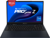 ZEBRONICS Pro Series Z Intel Core i7 12th Gen 1255U - (16 GB/512 GB SSD/Windows 11 Home) ZEB-NBC 5S Thin and Light Laptop(15.6 inch, Midnight Blue, 1.76 Kg)