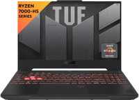 ASUS TUF Gaming A15 AMD Ryzen 7 Hexa Core 7435HS - (16 GB/512 GB SSD/Windows 11 Home/6 GB Graphics/NVIDIA GeForce RTX 4050) FA507NUR-LP082W Gaming Laptop(15.6 Inch, Mecha Gray, 2.20 Kg)