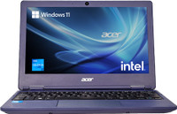 Acer One 11 Intel Celeron Dual Core N4500 - (8 GB/256 GB SSD/Windows 11 Home) AO 11 Z8-284 Thin and Light Laptop(11.6 inch, Blue, 1.1 Kg)