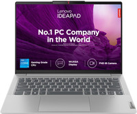 Lenovo IdeaPad Slim 5 13th Gen Intel Core i5-13420H WUXGA IPS Intel Core i5 13th Gen - (16 GB/512 GB SSD/Windows 11 Home) 82XD003MIN Thin and Light Laptop(14 inch, Cloud Grey, With MS Office)