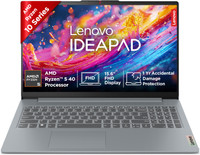 Lenovo IdeaPad Slim 3 with 1Year ADP AMD Ryzen 5 40 - (16 GB/512 GB SSD/Windows 11 Home) 15AMN8 Laptop(15.6 inch, Arctic Grey, 1.62 kg, With MS Office)