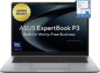 ASUS ExpertBook P3 Intel Core Ultra 7 255H - (16 GB/512 GB SSD/Windows 11 Home) P3406CCAP-LY0161WS Thin and Light Laptop(14 inch, Misty Grey, 1.52 kg, With MS Office)