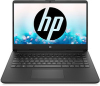 HP 14s Intel Pentium Quad Core N6000 - (8 GB/256 GB SSD/Windows 11 Home) 14s-dq3033tu Thin and Light Laptop(14 Inch, Jet Black, 1.46 kg, With MS Office)