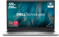 DELL 15 AMD Ryzen 5 Hexa Core 7530U - (16 GB/512 GB SSD/Windows 11 Home) 3535 Thin and Light Laptop(15.6 Inch, Platinum Silver, 1.67 Kg, With MS Office)