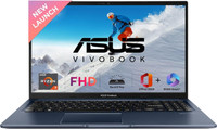 ASUS Vivobook 15 (2025) with Office 2024 + M365 Basic*, AMD Ryzen 7 Octa Core 7730U - (16 GB/512 GB SSD/Windows 11 Home) M1502YA-BQ989WS Thin and Light Laptop(15.6 Inch, Quiet Blue, 1.7 Kg, With MS Office)