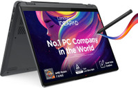 Lenovo IdeaPad Flex 5 AMD Ryzen 7 Octa Core 5700U - (16 GB/512 GB SSD/Windows 11 Home) 14ALC7 2 in 1 Laptop(14 inch, Storm Grey, 1.55 Kg, With MS Office)