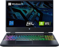Acer Predator Helios 300 Intel Core i7 12th Gen 12700H - (16 GB/1 TB SSD/Windows 11 Home/6 GB Graphics/NVIDIA GeForce RTX 3060) PH315-55 Gaming Laptop(15.6 Inch, Abyssal Black, 2.6 Kg)