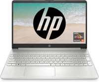 HP Ryzen 5 Hexa Core 5500U - (8 GB/512 GB SSD/Windows 11 Home) 15s- eq2223AU Thin and Light Laptop(15.6 Inch, Natural Silver, 1.69 Kg, With MS Office)